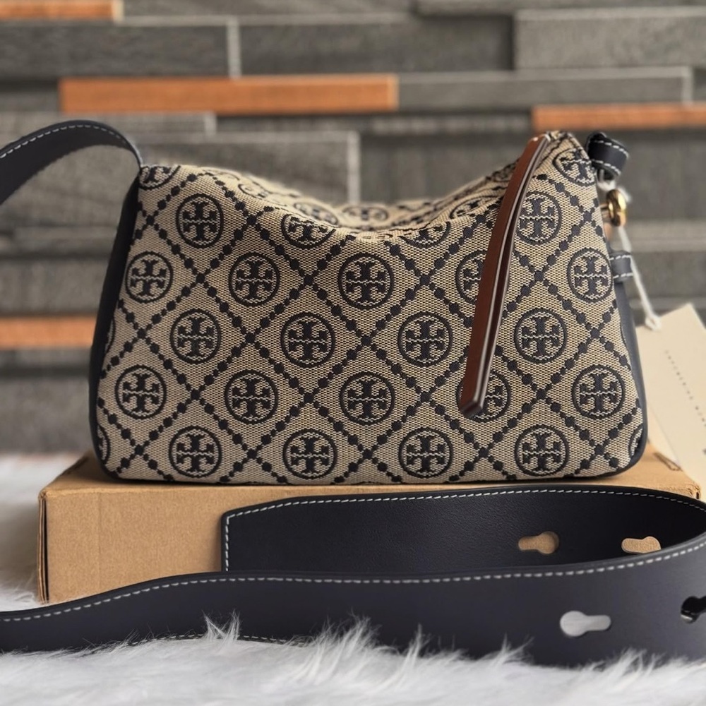 T Monogram Small Romy Shoulder Bag - Picture 2 of 16